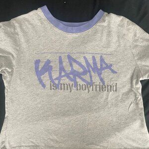 KARMA IS BOYFRIEND Taylor Swift Crop Top